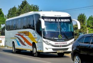 Traveling by bus in East Africa - Dar Express