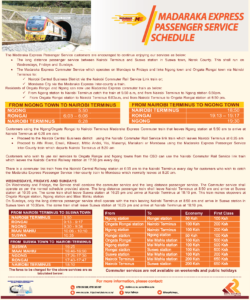 Kenya Railways Nairobi to Suswa
