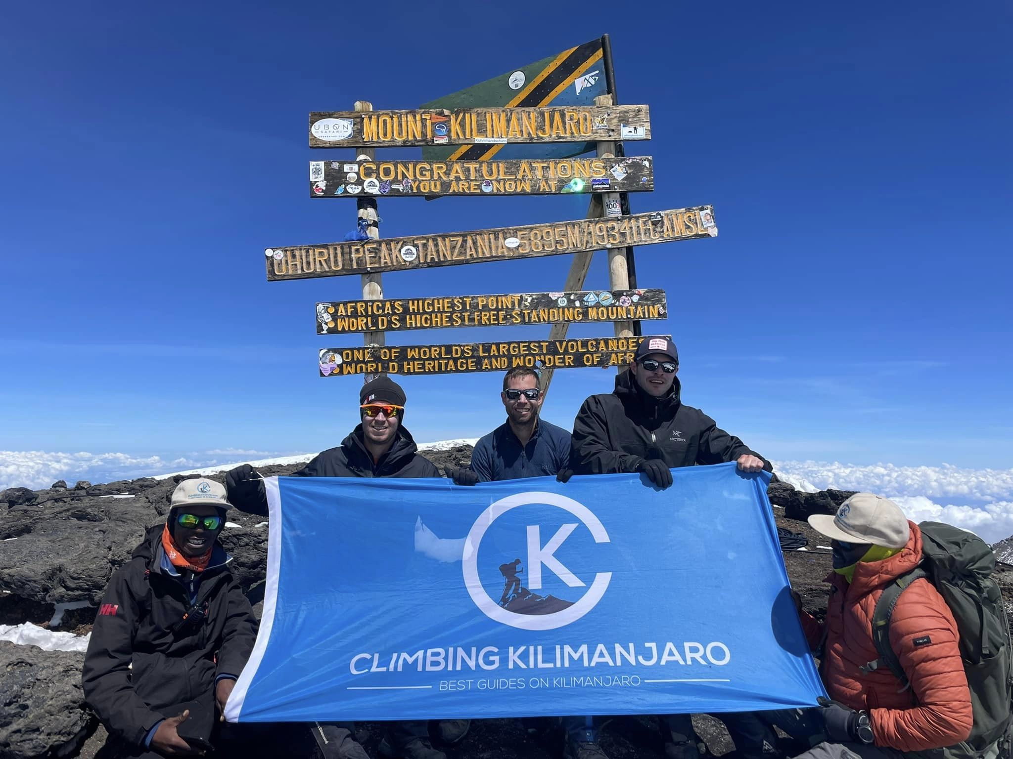Photos of People Climbing Kilimanjaro - Kenyan Backpacker